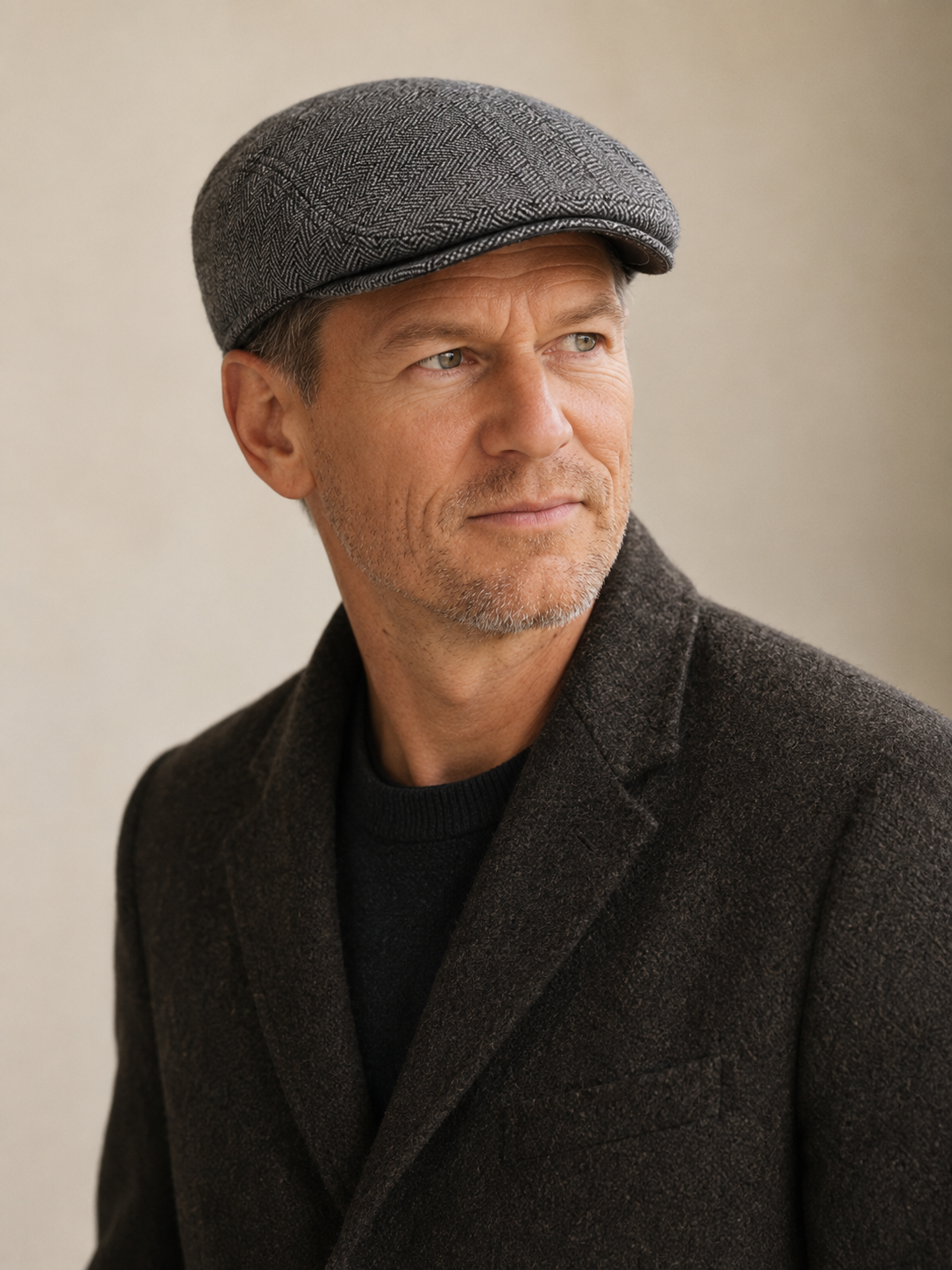 Wool Blend Driver Cap with Ear Flaps